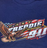 **💙 2026 World 100/911 Tribute Car Navy T-shirt