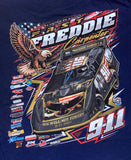 **💙 2026 World 100/911 Tribute Car Navy T-shirt