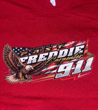**❤️ 2026 World 100/911 Tribute Car True Red T-Shirt
