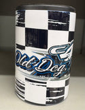 C4 "Old Dog New Tricks" Metal Can Cooler